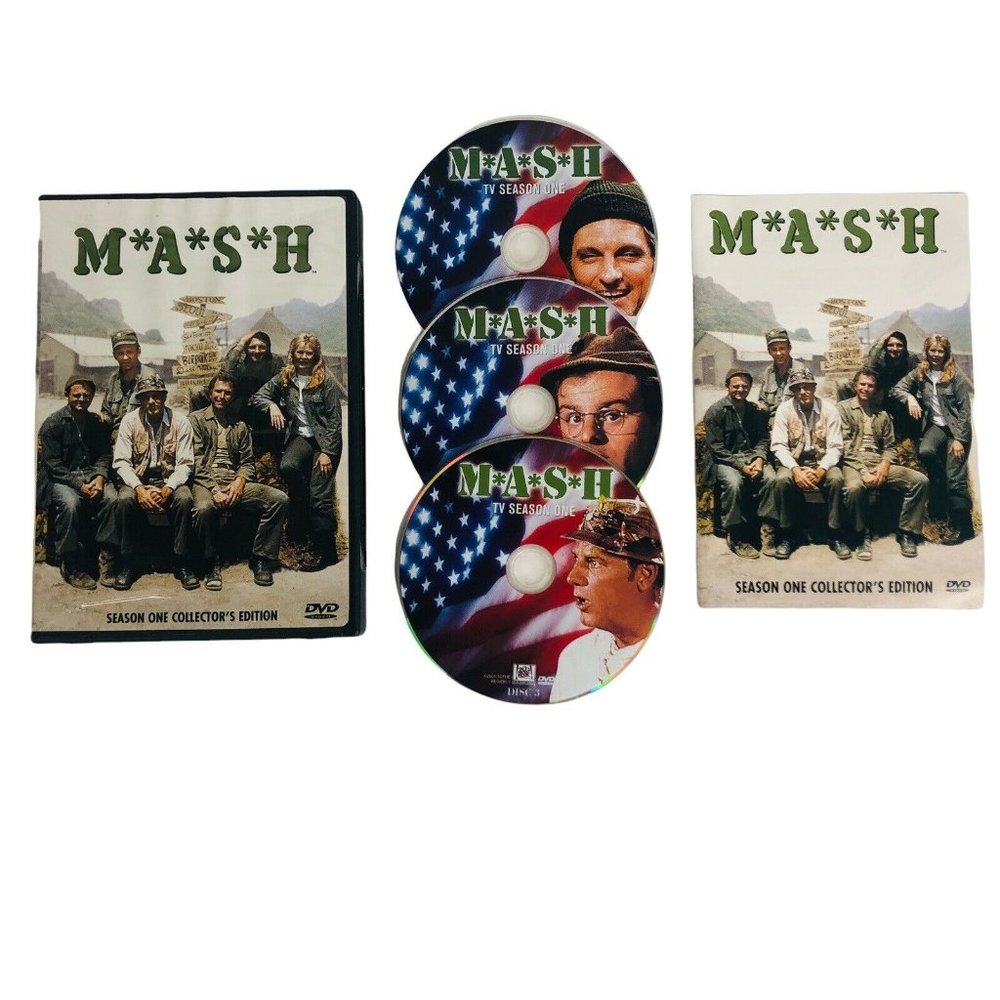 MASH Season One‎ Collectors Edition DVD 3 Disc Set Alan Alda First 1 TV Series